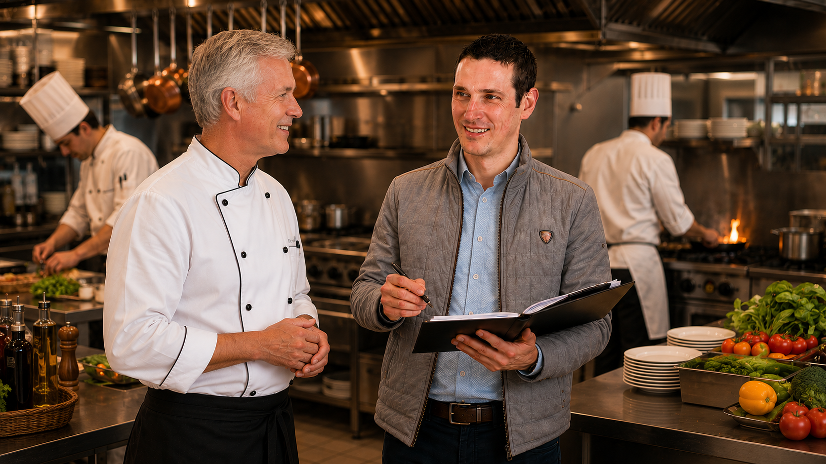 Mikaël Mesrouze, consultant ABPG Consulting, accompagne un restaurateur à Tours dans sa stratégie digitale