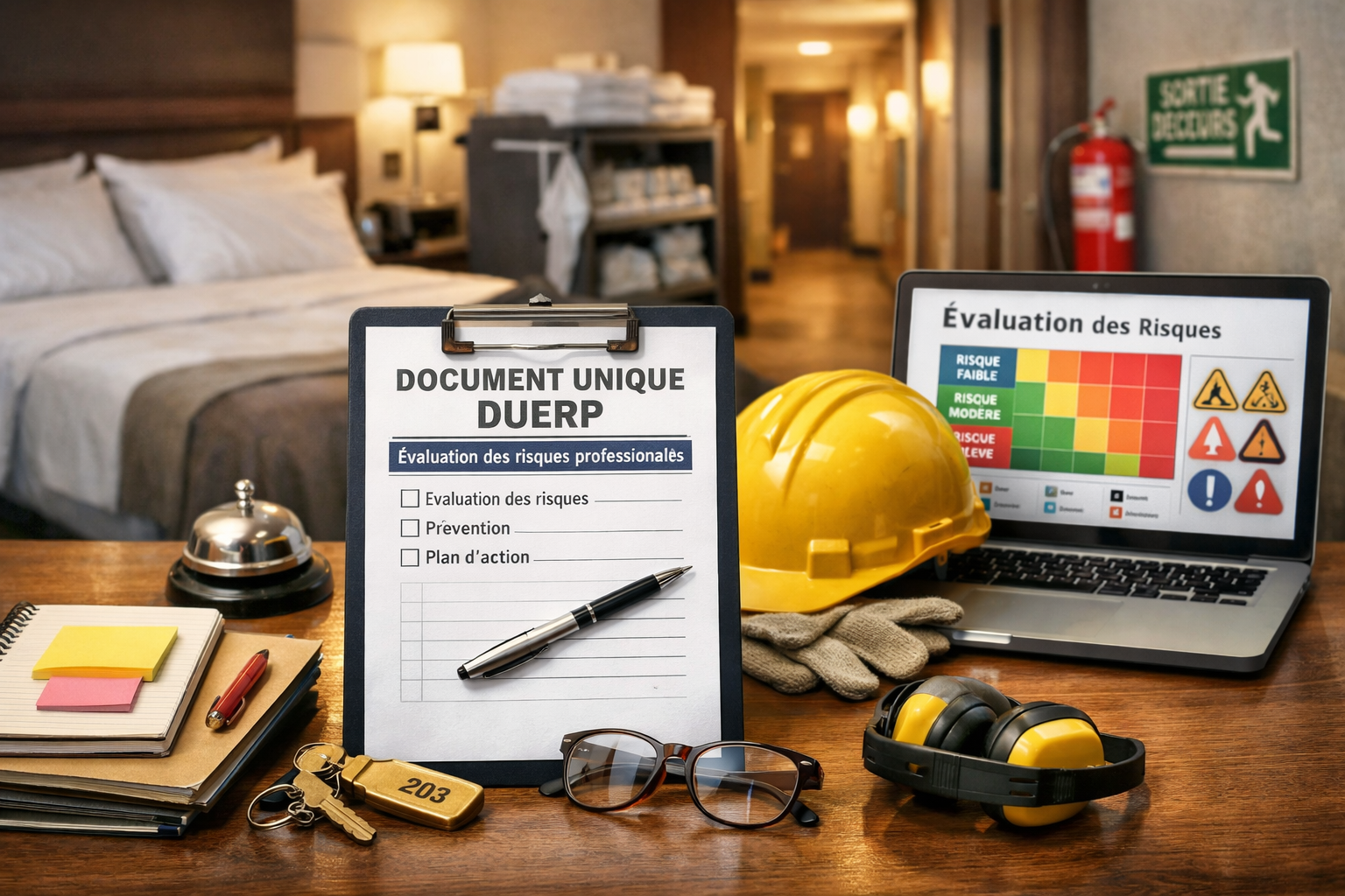 Document Unique (DUERP) pour les hôtels à Rennes avec ABPG Consulting